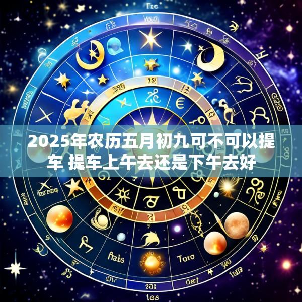 2025年农历五月初九可不可以提车 提车上午去还是下午去好