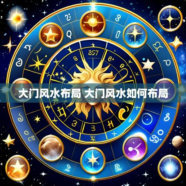 大门风水布局 大门风水如何布局