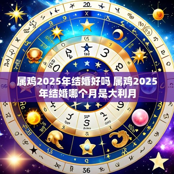 属鸡2025年结婚好吗 属鸡2025年结婚哪个月是大利月