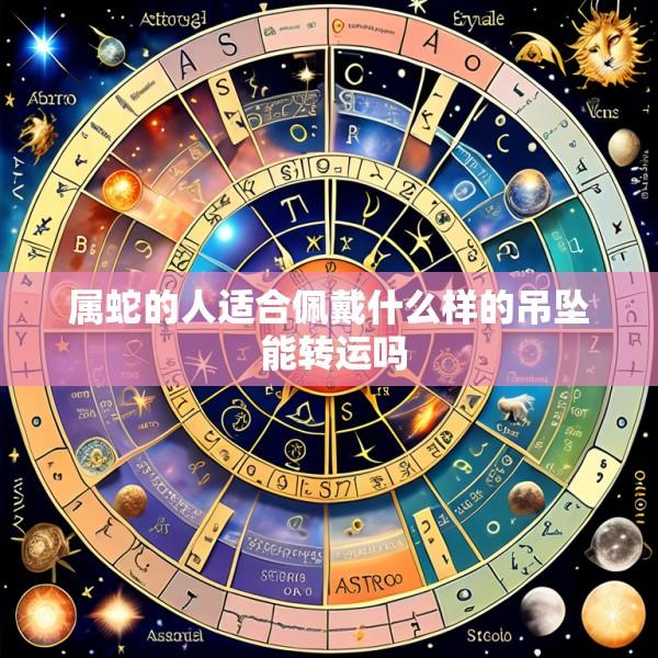 属蛇的人适合佩戴什么样的吊坠 能转运吗