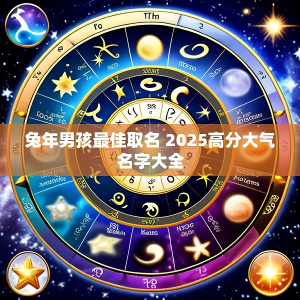 兔年男孩最佳取名 2025高分大气名字大全
