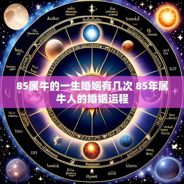 85属牛的一生婚姻有几次 85年属牛人的婚姻运程