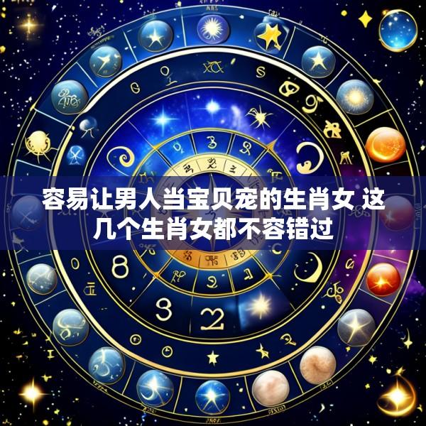 容易让男人当宝贝宠的生肖女 这几个生肖女都不容错过