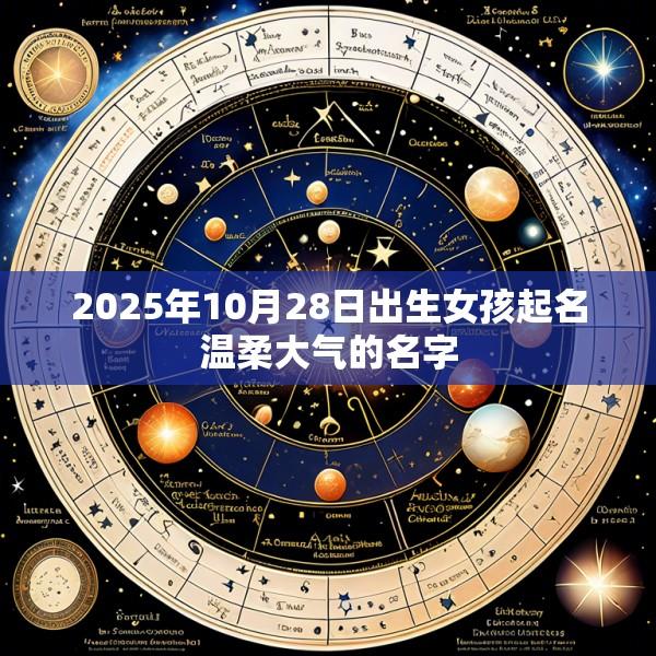 2025年10月28日出生女孩起名温柔大气的名字