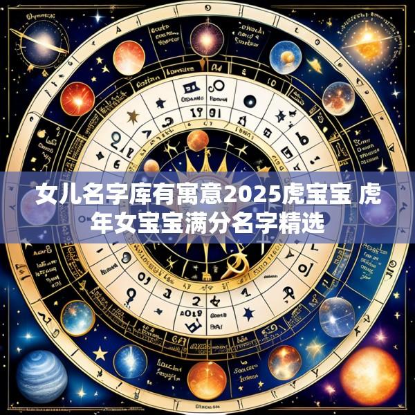 女儿名字库有寓意2025虎宝宝 虎年女宝宝满分名字精选
