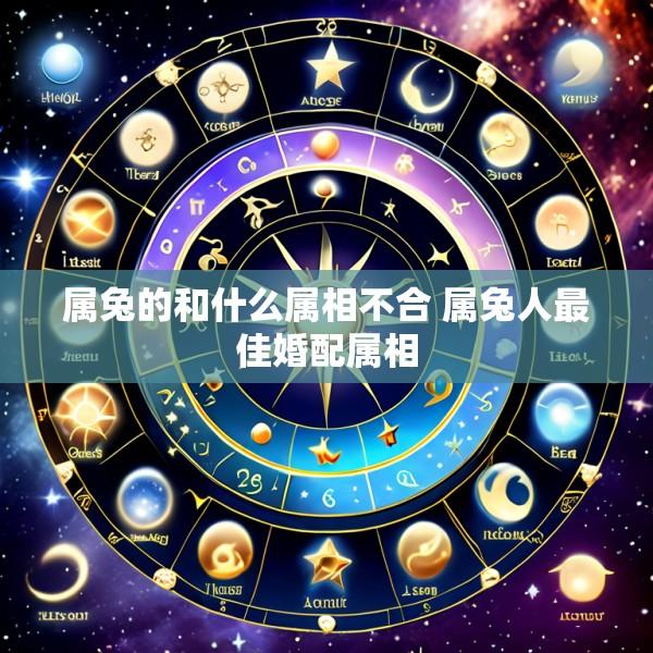 属兔的和什么属相不合 属兔人最佳婚配属相
