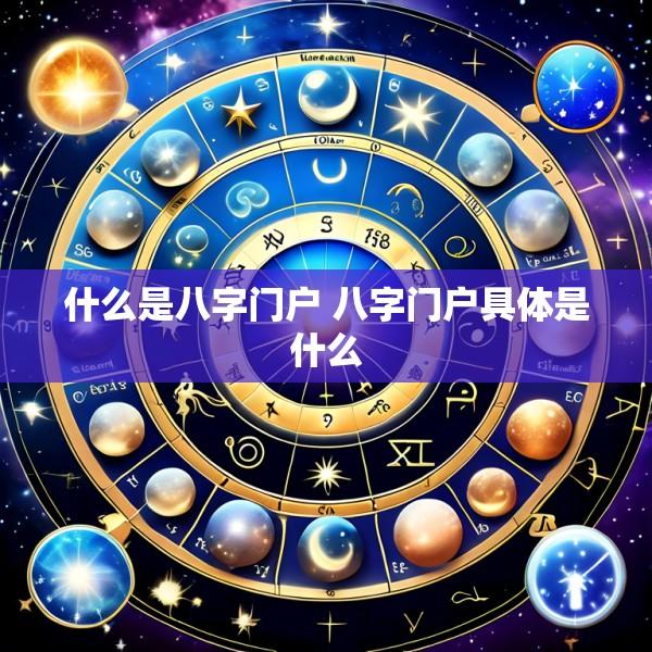 什么是八字门户 八字门户具体是什么