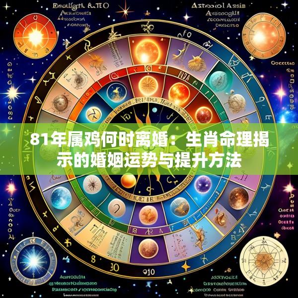 81年属鸡何时离婚：生肖命理揭示的婚姻运势与提升方法