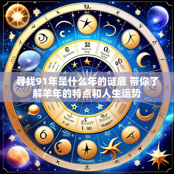 寻找91年是什么年的谜底 带你了解羊年的特点和人生运势