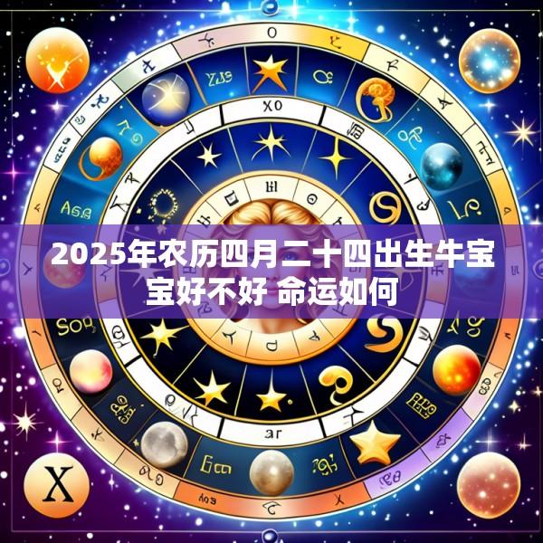 2025年农历四月二十四出生牛宝宝好不好 命运如何