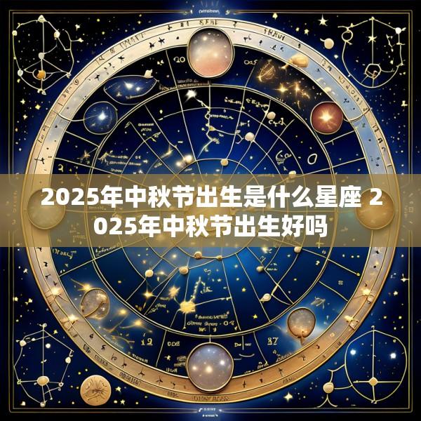 2025年中秋节出生是什么星座 2025年中秋节出生好吗