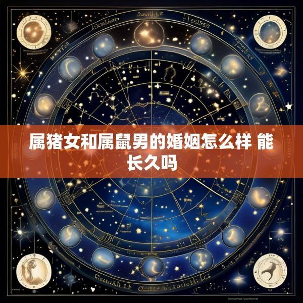 属猪女和属鼠男的婚姻怎么样 能长久吗