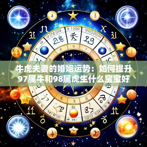 牛虎夫妻的婚姻运势：如何提升97属牛和98属虎生什么宝宝好