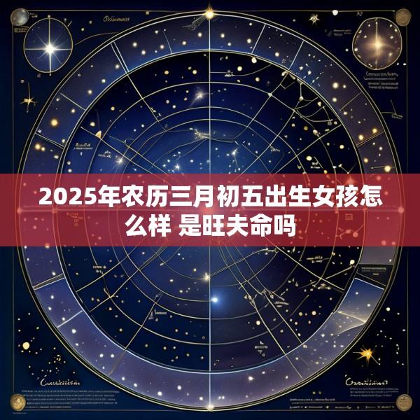 2025年农历三月初五出生女孩怎么样 是旺夫命吗