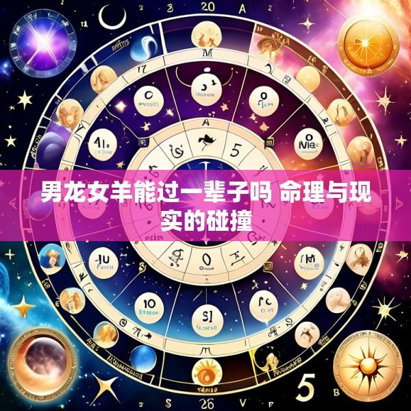 男龙女羊能过一辈子吗 命理与现实的碰撞