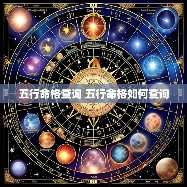 五行命格查询 五行命格如何查询