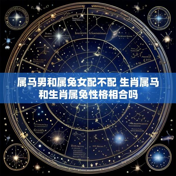 属马男和属兔女配不配 生肖属马和生肖属兔性格相合吗