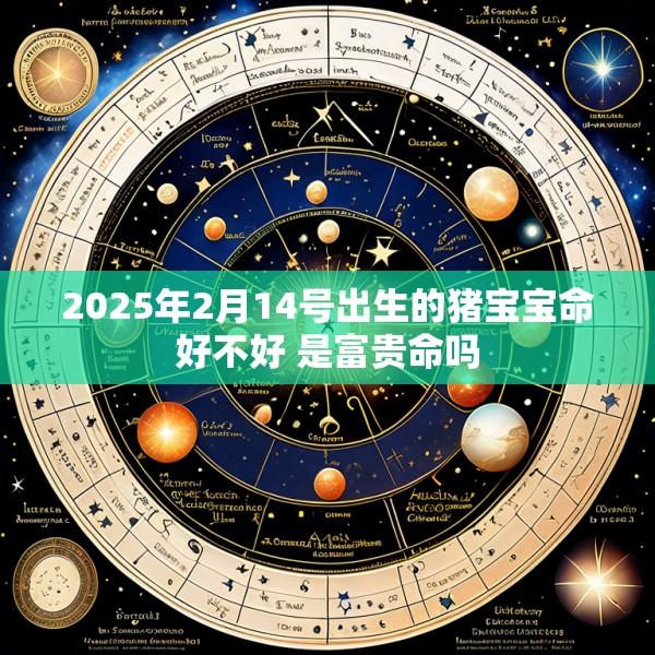 2025年2月14号出生的猪宝宝命好不好 是富贵命吗