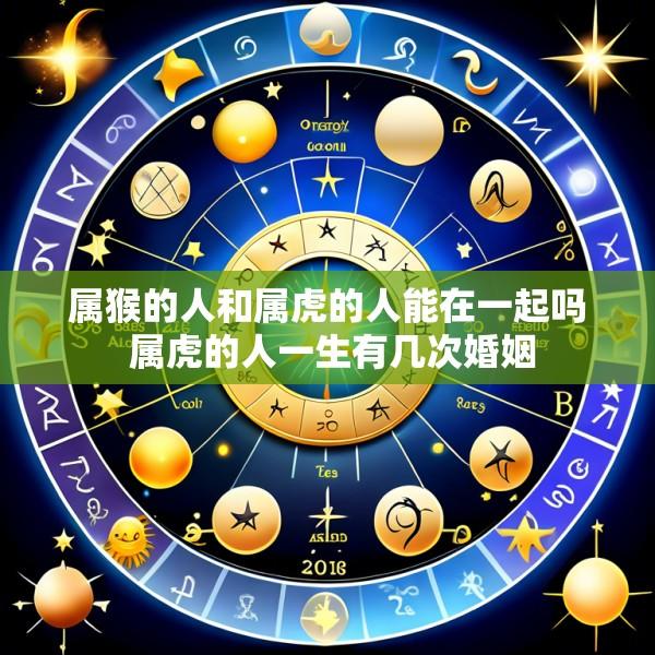 属猴的人和属虎的人能在一起吗 属虎的人一生有几次婚姻