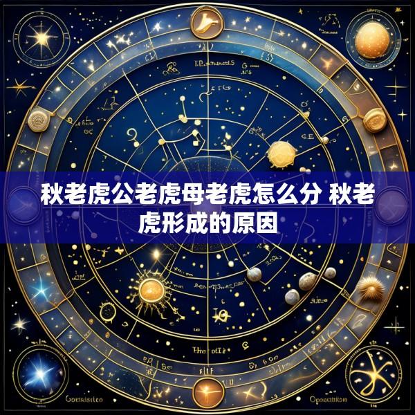 秋老虎公老虎母老虎怎么分 秋老虎形成的原因
