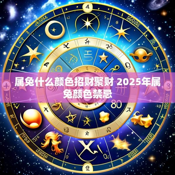 属兔什么颜色招财聚财 2025年属兔颜色禁忌