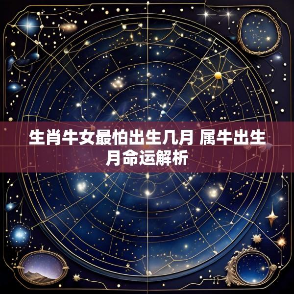 生肖牛女最怕出生几月 属牛出生月命运解析