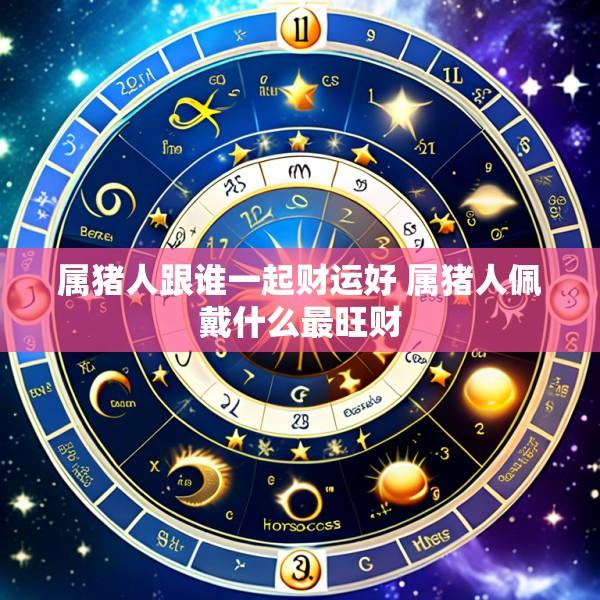 属猪人跟谁一起财运好 属猪人佩戴什么最旺财
