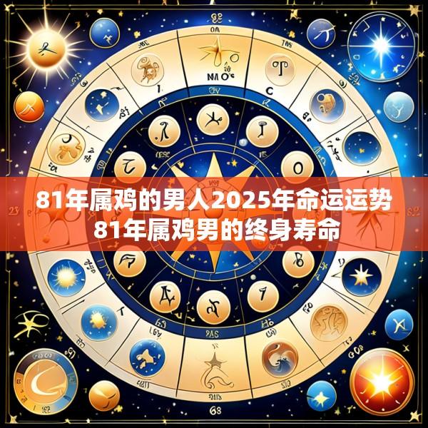 81年属鸡的男人2025年命运运势 81年属鸡男的终身寿命
