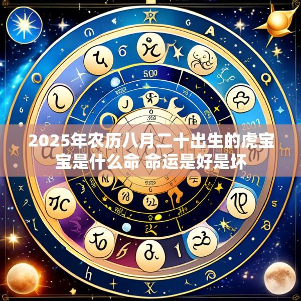 2025年农历八月二十出生的虎宝宝是什么命 命运是好是坏
