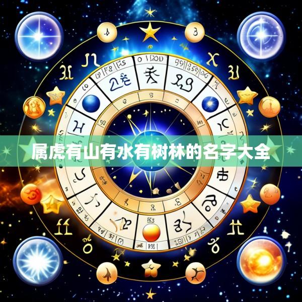 属虎有山有水有树林的名字大全