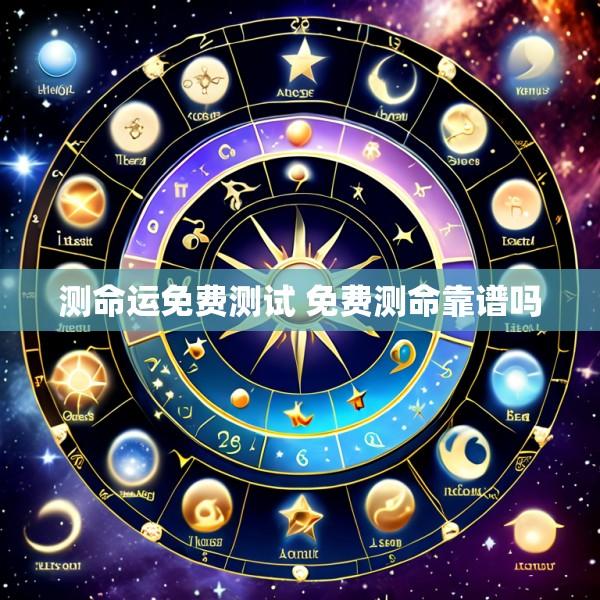 测命运免费测试 免费测命靠谱吗