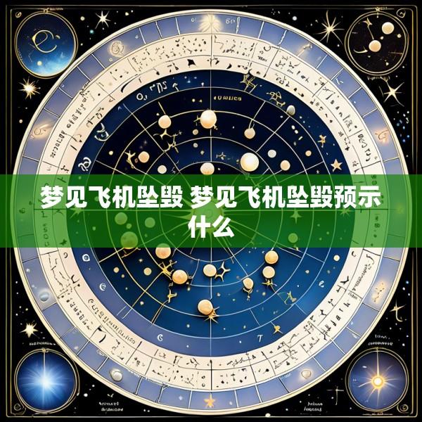 梦见飞机坠毁 梦见飞机坠毁预示什么