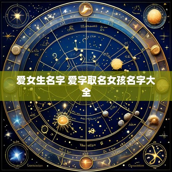 爱女生名字 爱字取名女孩名字大全
