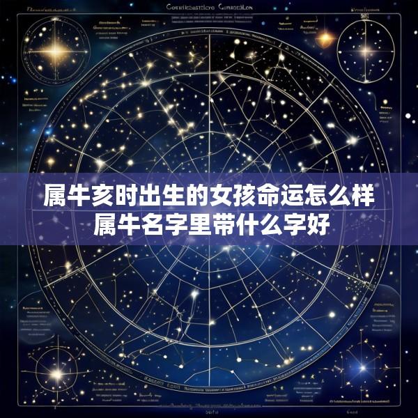 属牛亥时出生的女孩命运怎么样 属牛名字里带什么字好