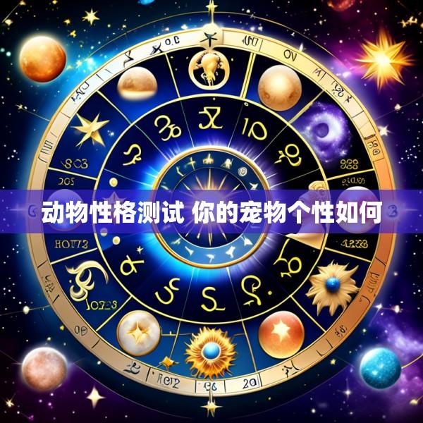 动物性格测试 你的宠物个性如何