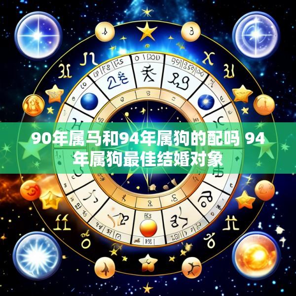 90年属马和94年属狗的配吗 94年属狗最佳结婚对象