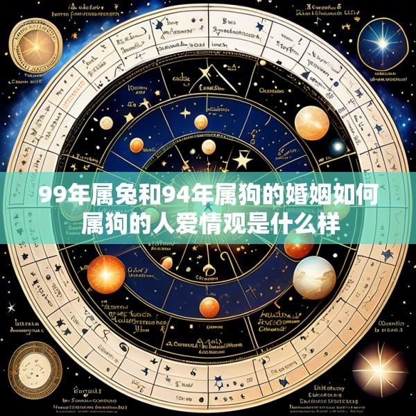 99年属兔和94年属狗的婚姻如何 属狗的人爱情观是什么样