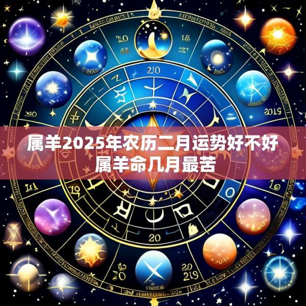 属羊2025年农历二月运势好不好 属羊命几月最苦