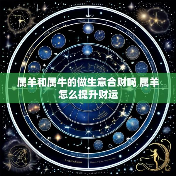 属羊和属牛的做生意合财吗 属羊怎么提升财运