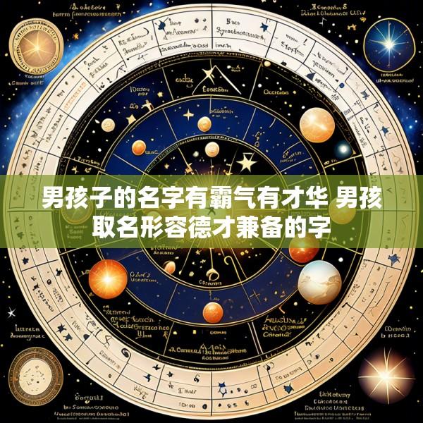 男孩子的名字有霸气有才华 男孩取名形容德才兼备的字