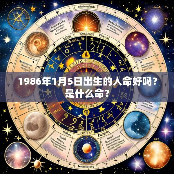 1986年1月5日出生的人命好吗？是什么命？