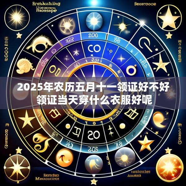 2025年农历五月十一领证好不好 领证当天穿什么衣服好呢