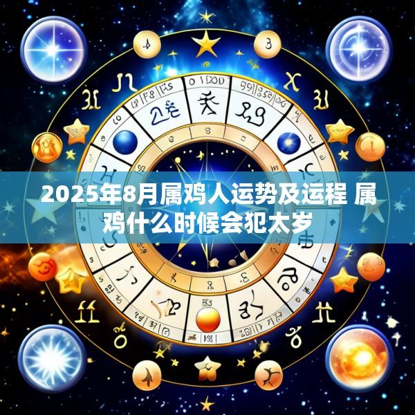 2025年8月属鸡人运势及运程 属鸡什么时候会犯太岁