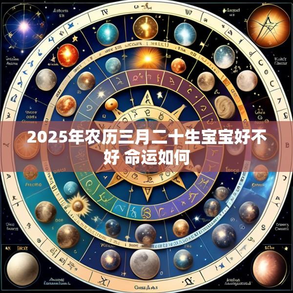 2025年农历三月二十生宝宝好不好 命运如何