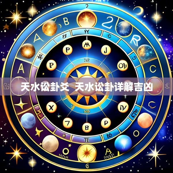 天水讼卦爻  天水讼卦详解吉凶