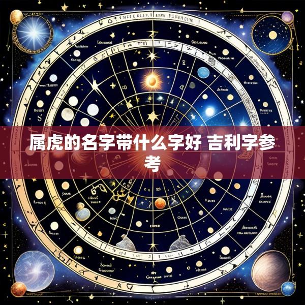 属虎的名字带什么字好 吉利字参考