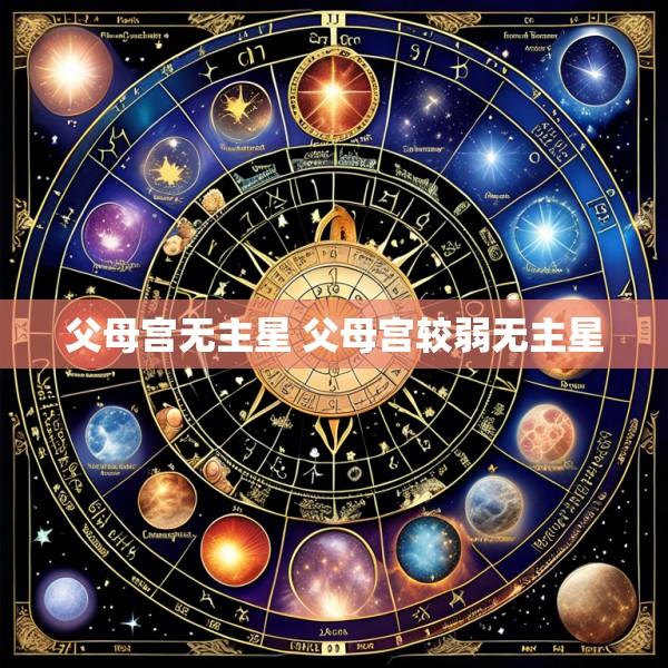 父母宫无主星 父母宫较弱无主星