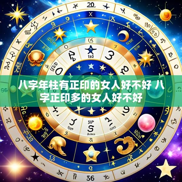 八字年柱有正印的女人好不好 八字正印多的女人好不好