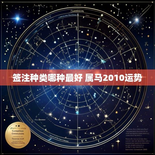 签注种类哪种最好 属马2010运势