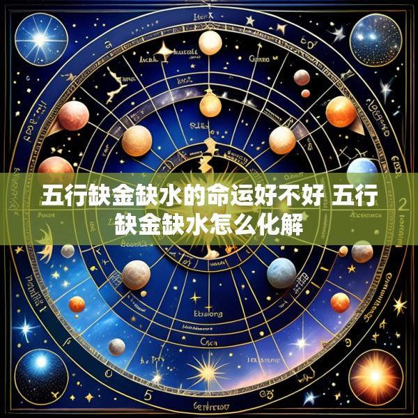 五行缺金缺水的命运好不好 五行缺金缺水怎么化解